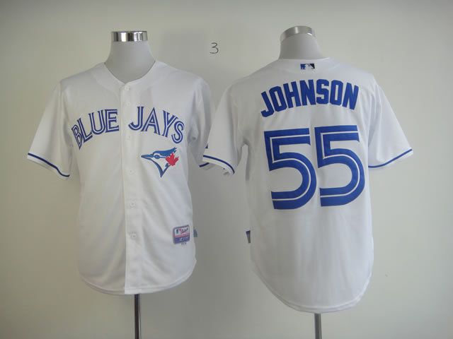 Men Toronto Blue Jays #55 Martin White MLB Jerseys->toronto blue jays->MLB Jersey